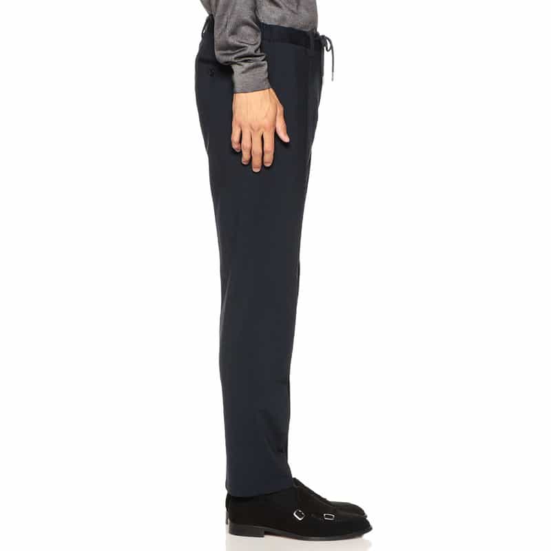 BARNEYS NEW YORK セットアップイージーパンツ NAVY