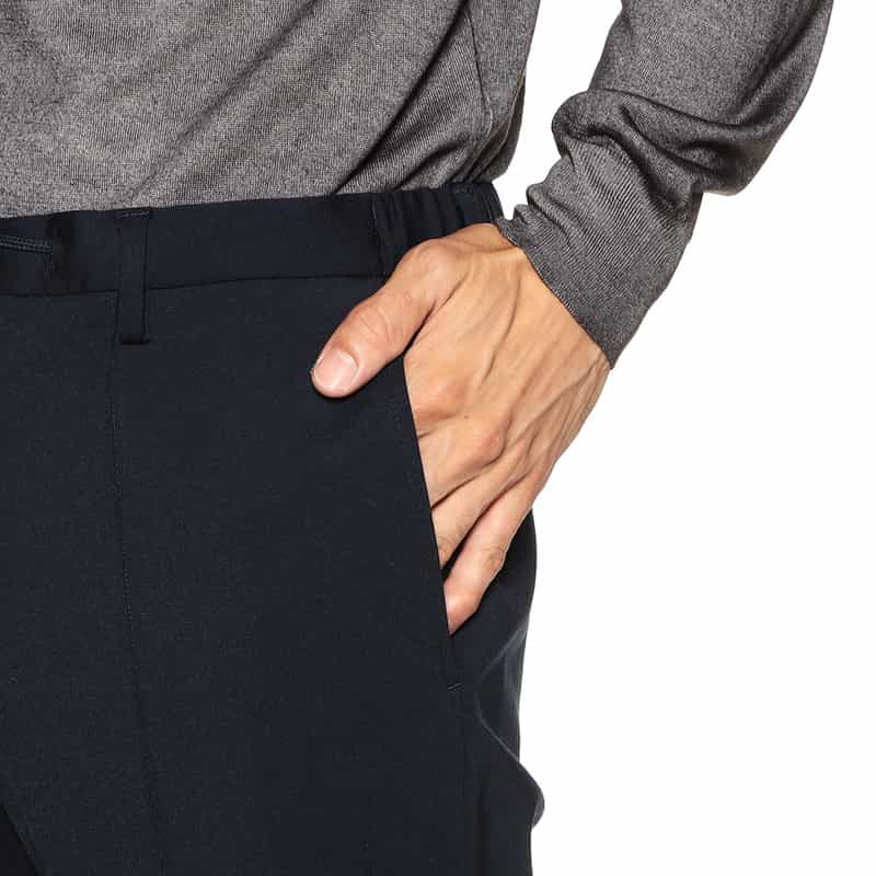 BARNEYS NEW YORK セットアップイージーパンツ NAVY