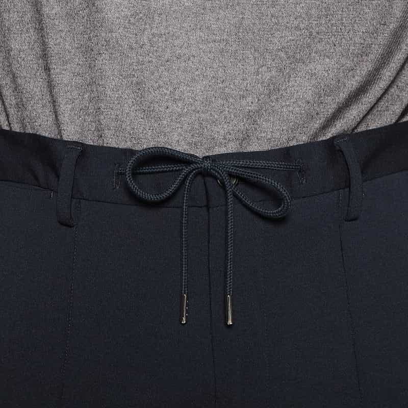 BARNEYS NEW YORK セットアップイージーパンツ NAVY