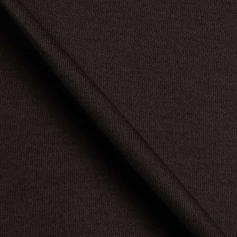 BARNEYS NEW YORK モックネックロングスリーブTシャツ BROWN