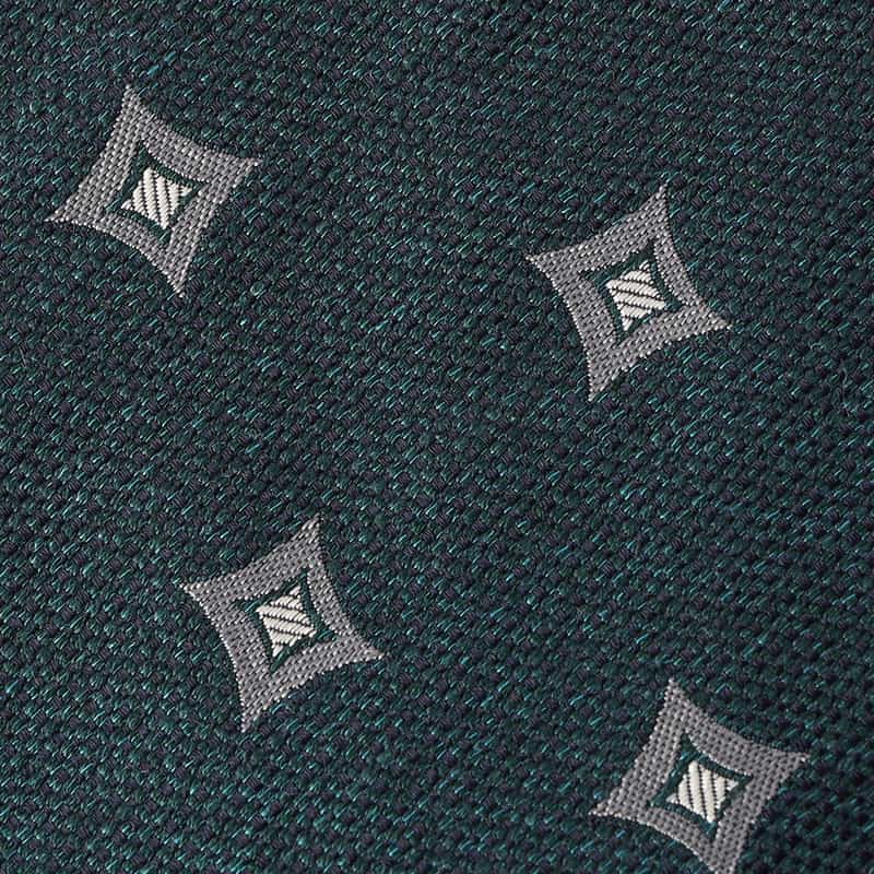 BARNEYS NEW YORK 小紋柄タイ GREEN