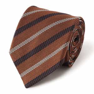 ストライプ柄タイ