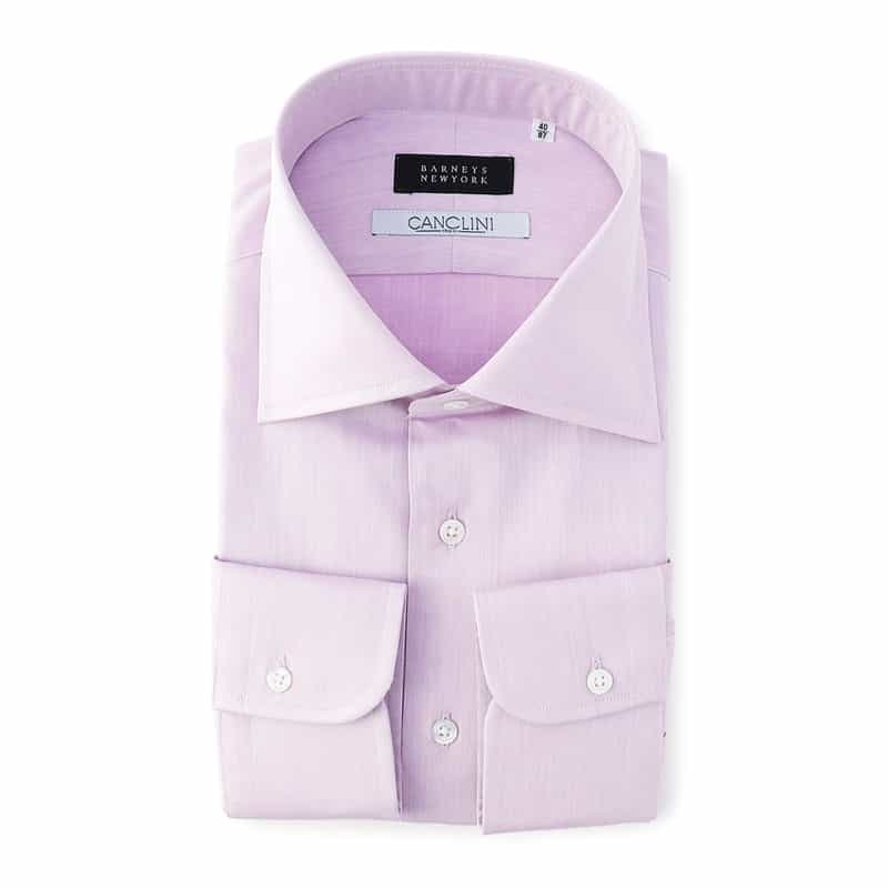 BARNEYS NEW YORK ドレスシャツ PURPLE