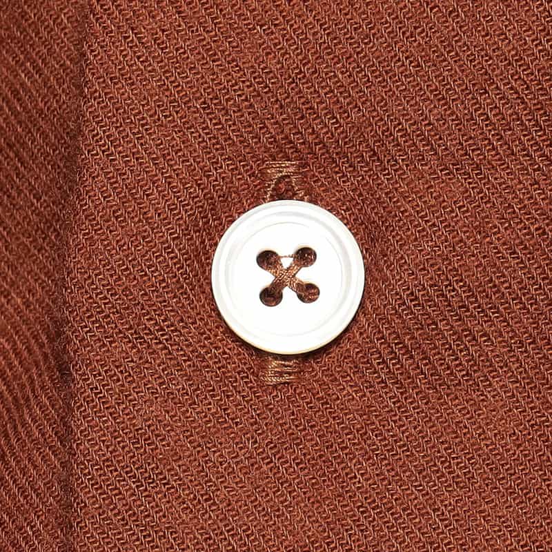 BARNEYS NEW YORK フランネルシャツ BROWN