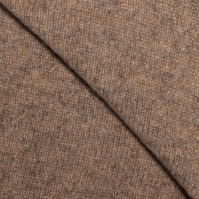 BARNEYS NEW YORK ウールナイロンニットベスト BROWN