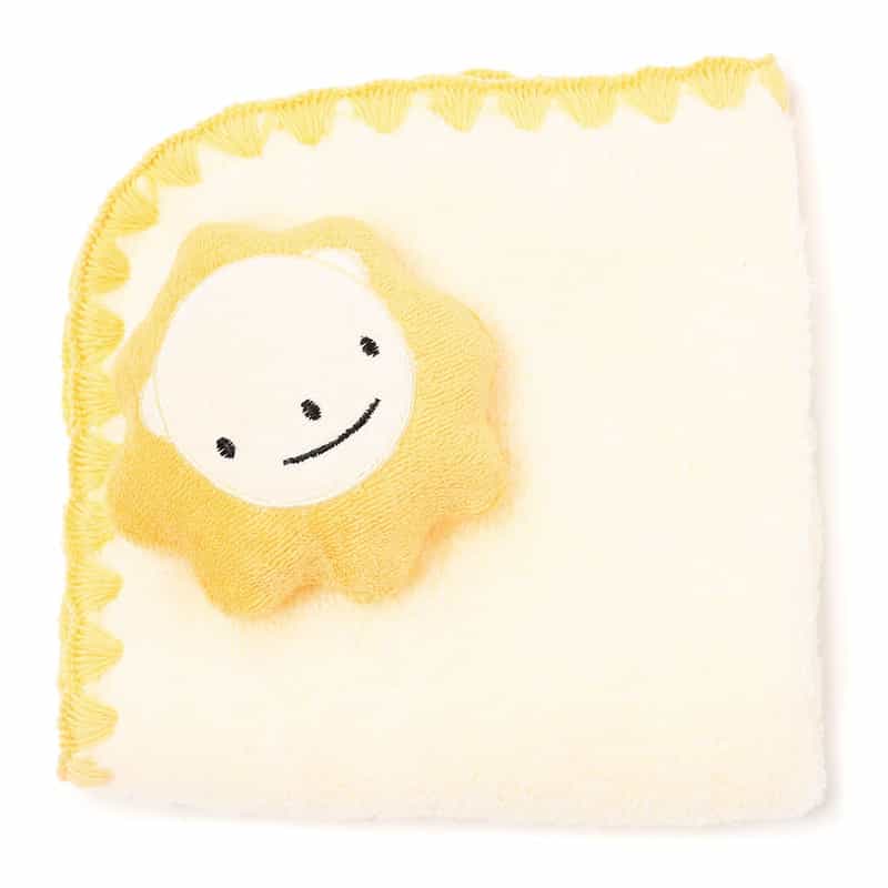 BARNEYS NEW YORK シェルステッチライオンハンドタオル LIGHT YELLOW