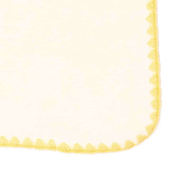 BARNEYS NEW YORK シェルステッチライオンブランケット LIGHT YELLOW