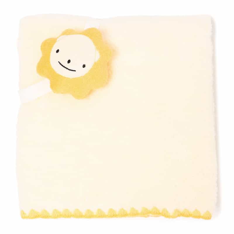 BARNEYS NEW YORK シェルステッチライオンブランケット LIGHT YELLOW