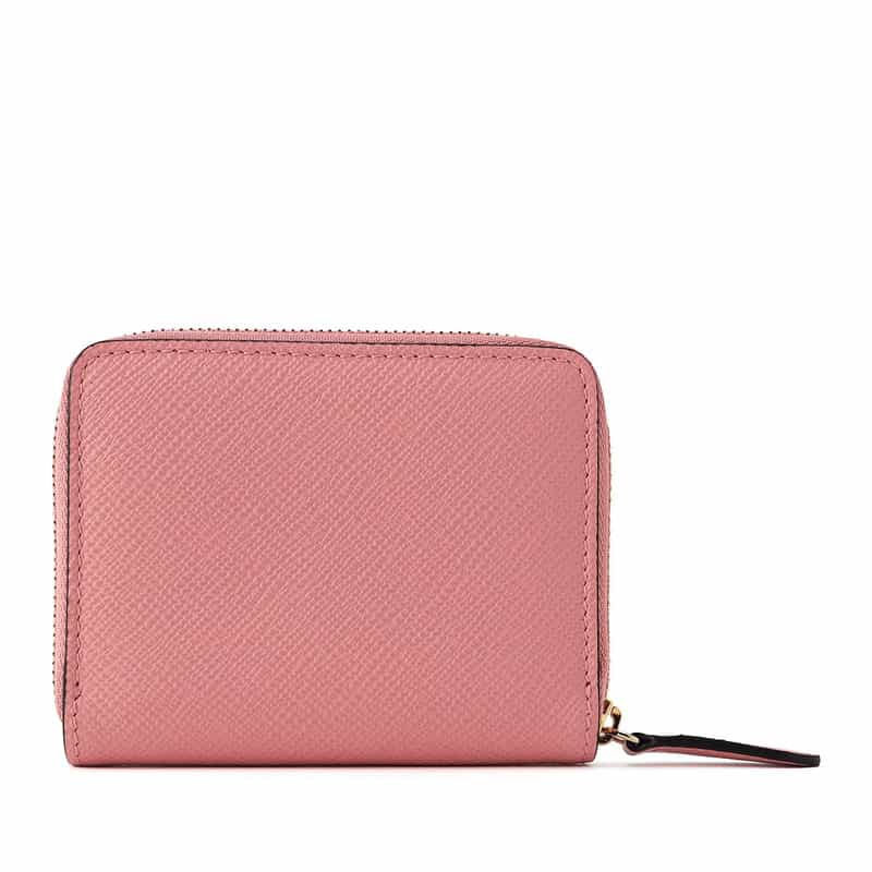 SMYTHSON "PANAMA"スモールジップウォレット PINK