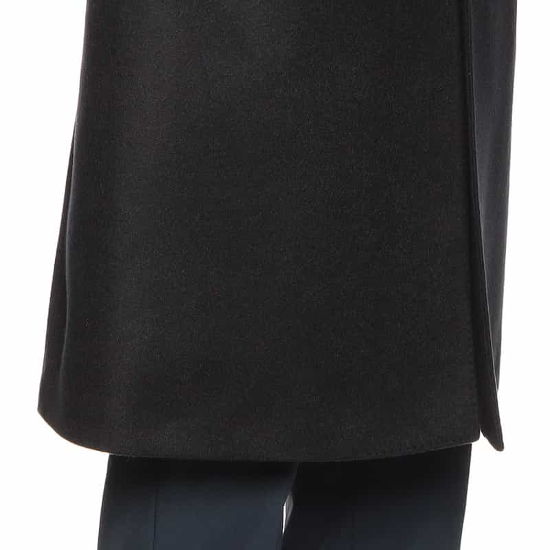 BARNEYS NEW YORK カシミヤチェスターコート NAVY