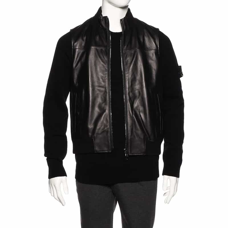 EMMETI 限定レザーベスト “ALIGI ROMBO“ BLACK