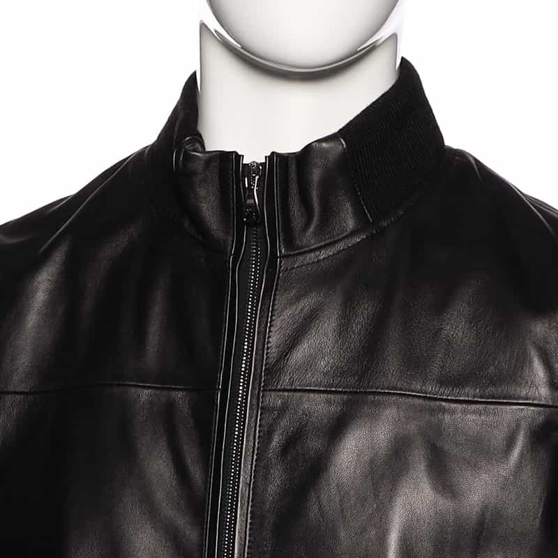 EMMETI 限定レザーベスト “ALIGI ROMBO“ BLACK