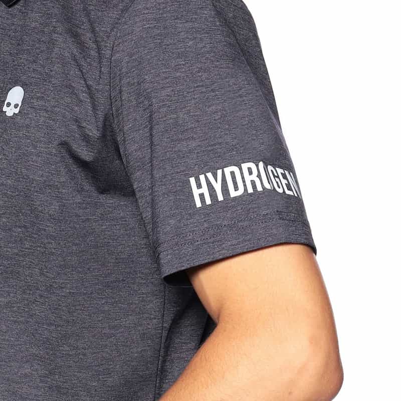 HYDROGEN バイカラーポロシャツ GRAY