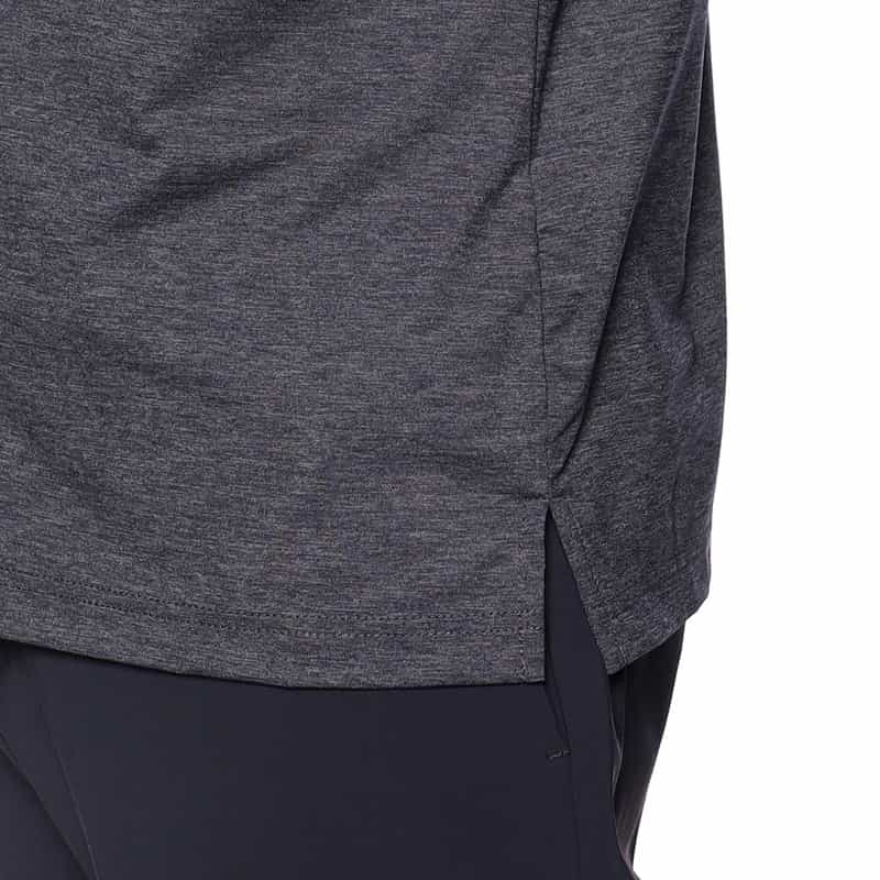 HYDROGEN バイカラーポロシャツ GRAY