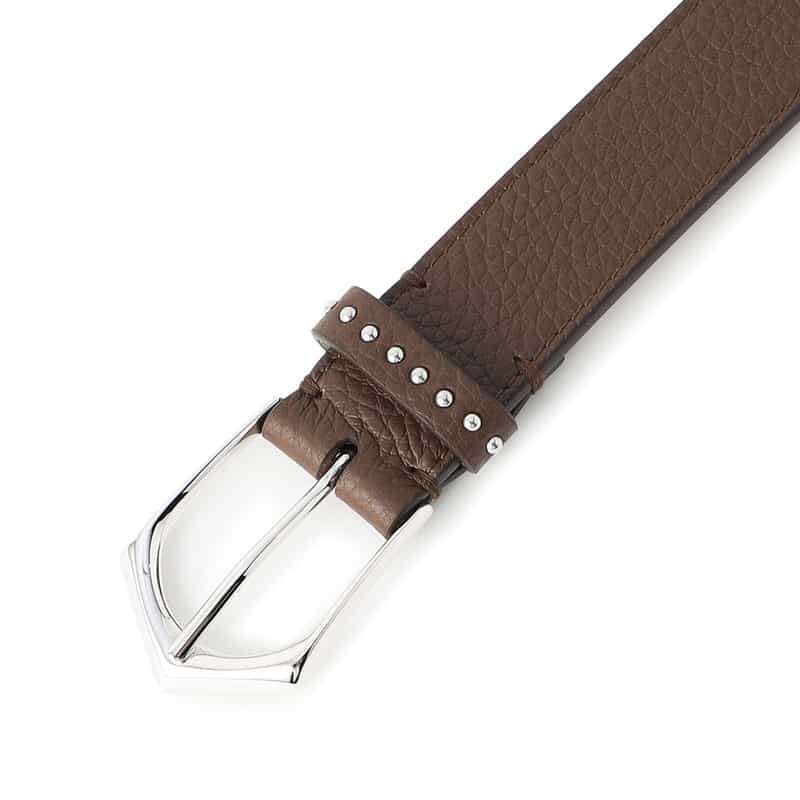 MAISON OCTOPUSSY レザーベルト 28mm BROWN