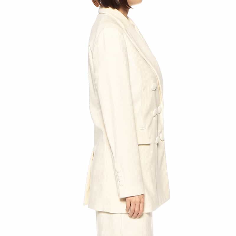 CIRCOLO1901 セットアップダブルブレステッドコーデュロイジャケット IVORY