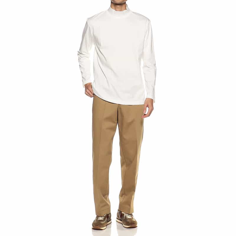 BIBLIOTHECA コットンツイルパンツ BEIGE