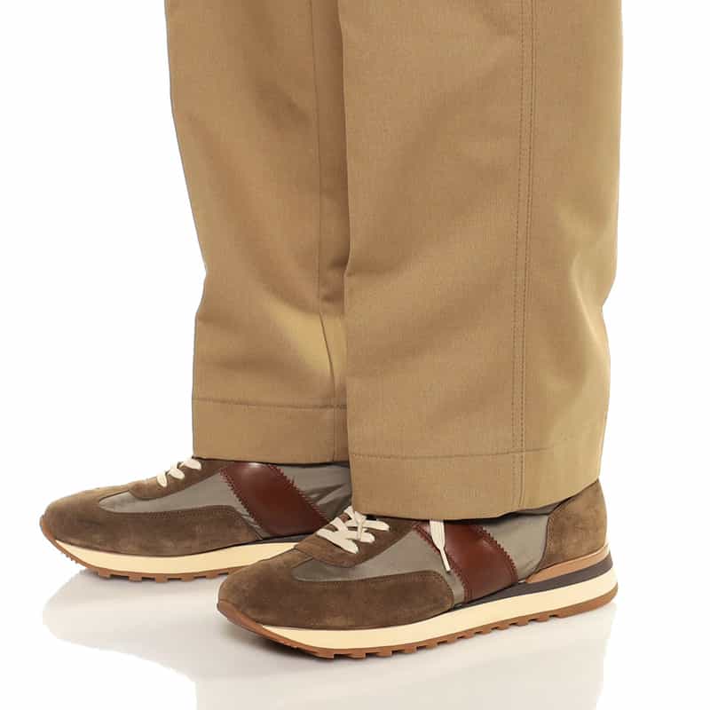 BIBLIOTHECA コットンツイルパンツ BEIGE