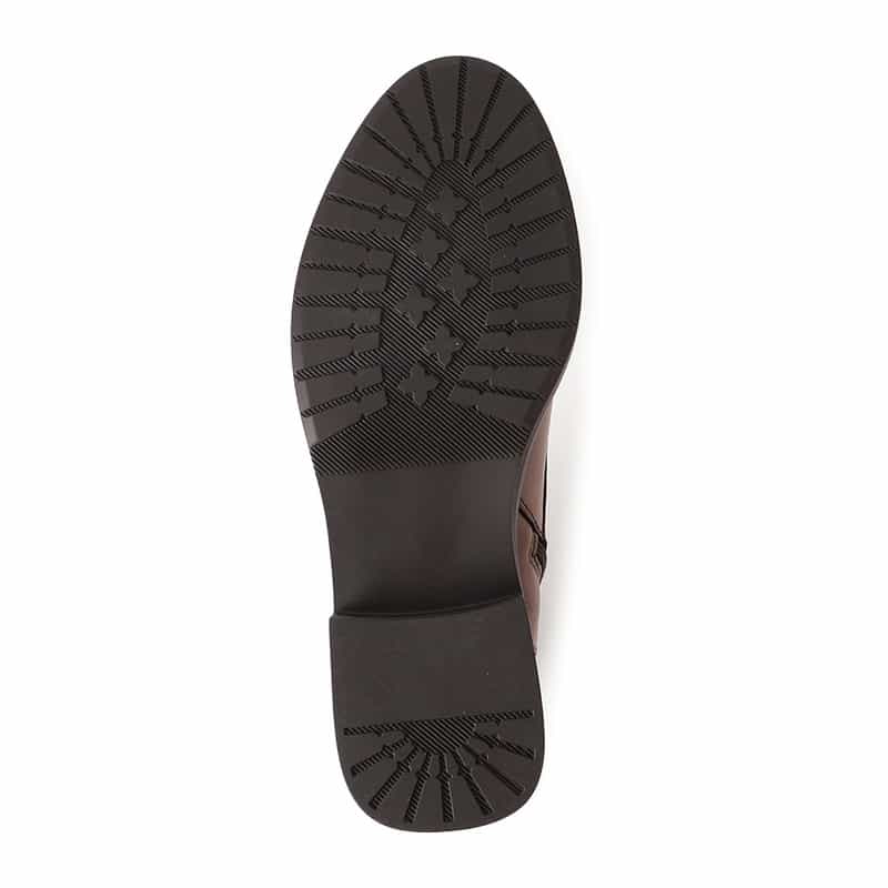 BARNEYS NEW YORK レースアップブーツ BROWN