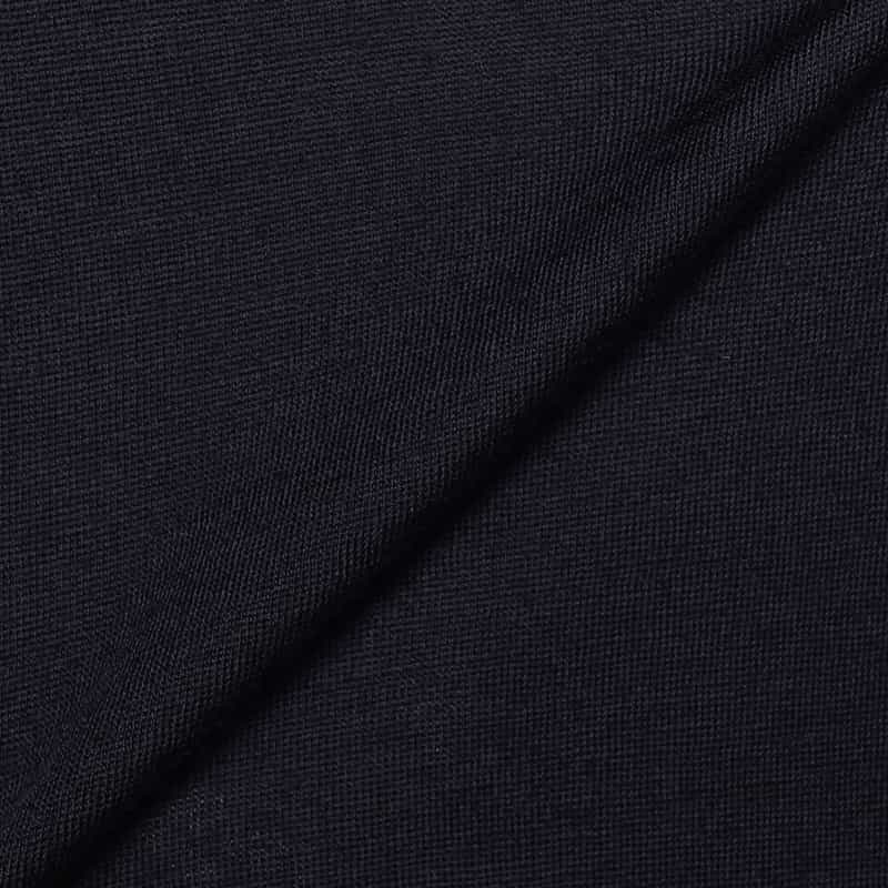 BARNEYS NEW YORK ウォッシャブルウールタートルネックニットプルオーバー NAVY