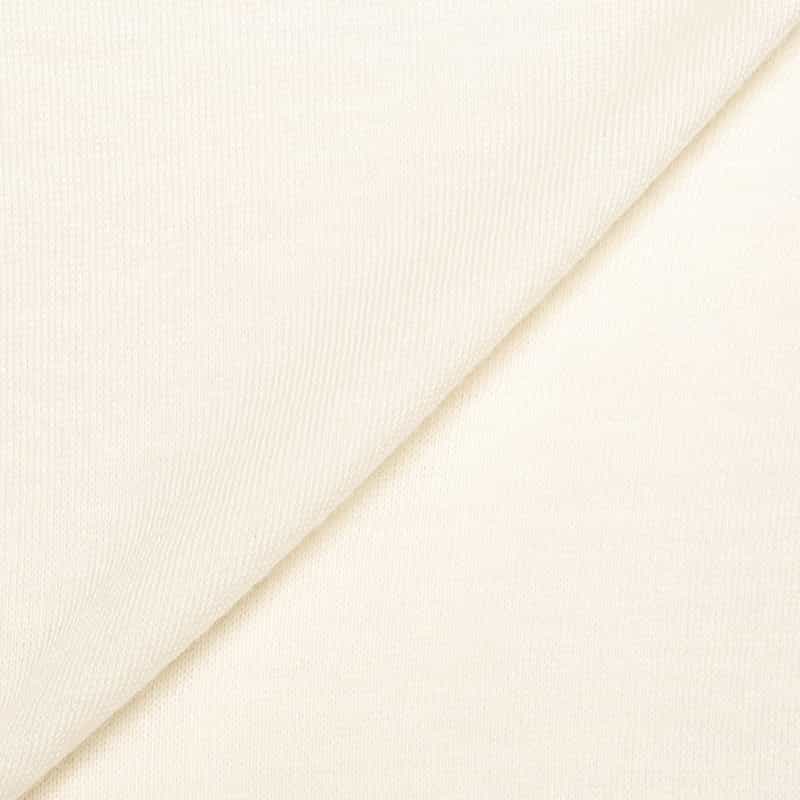 BARNEYS NEW YORK ウォッシャブルウール襟付きニットプルオーバー IVORY