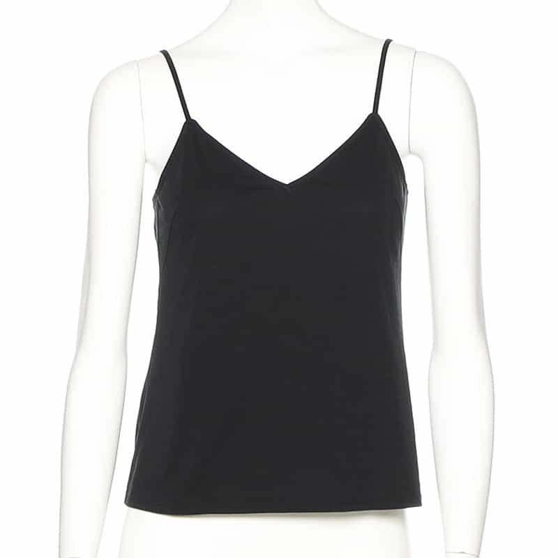 BARNEYS NEW YORK ウォッシャブルスタンドカラーボリュームシアーブラウス（キャミソール付き） BLACK