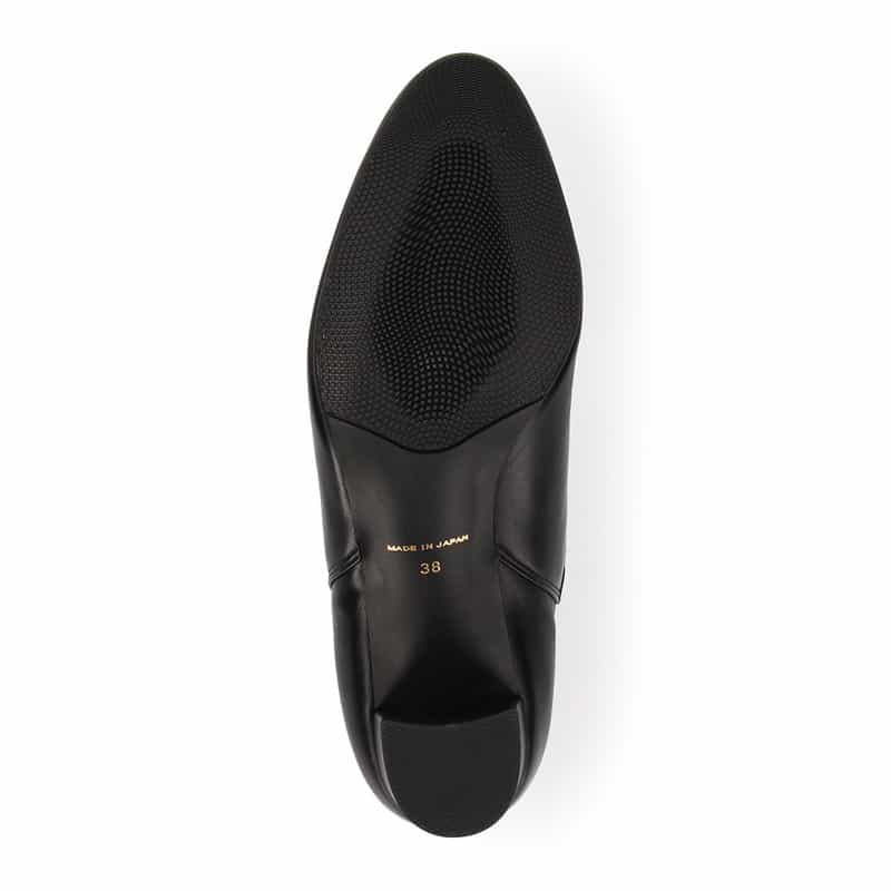 BARNEYS NEW YORK サイドゴアショートブーツ BLACK