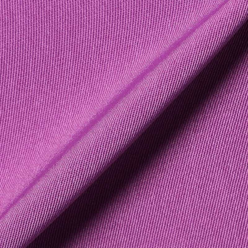 BARNEYS NEW YORK ウォッシャブルベルテッドタッククロップドパンツ PURPLE