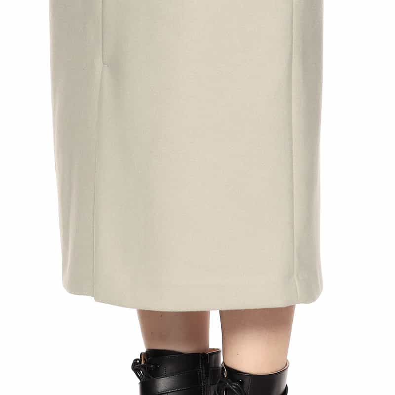 BARNEYS NEW YORK Iラインタイトスカート LIGHT GRAY