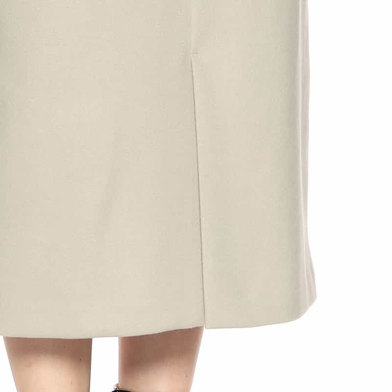 BARNEYS NEW YORK Iラインタイトスカート LIGHT GRAY