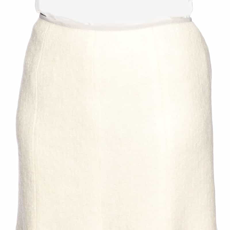 BARNEYS NEW YORK アクリルウールマーメイドスカート WHITE