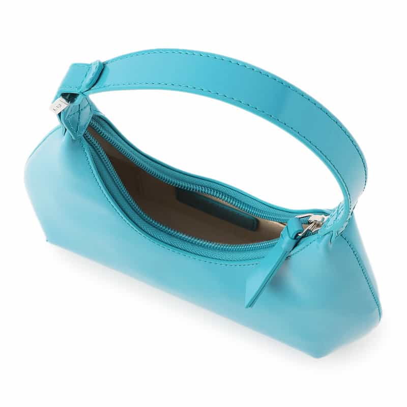BY FAR "BABY AMBER"ハンドバッグ BLUE