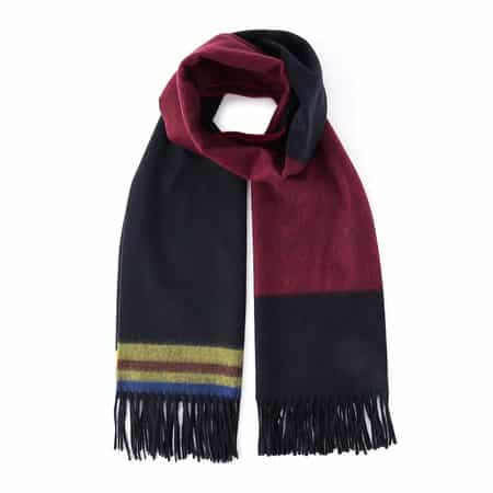 バーニーズニューヨークカシミヤマフラー BARNEYS NEWYORK イタリア製 バーニーズニューヨーク カシミヤ
