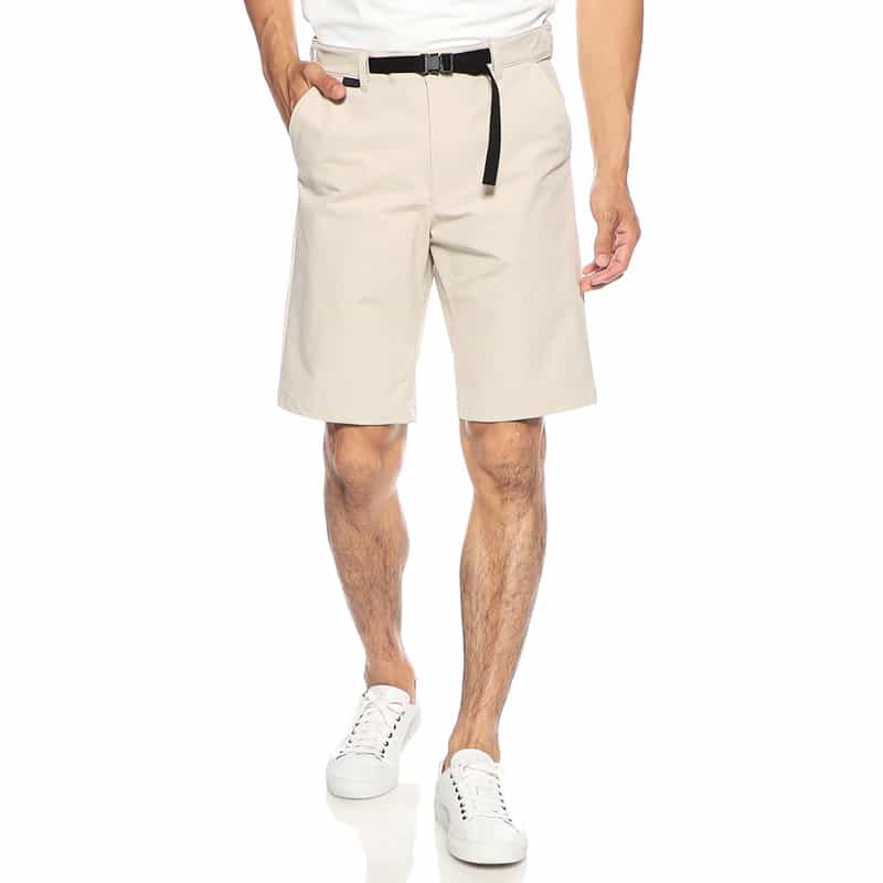 BARNEYS NEW YORK コーデュラナイロンストレッチショーツ WHITE