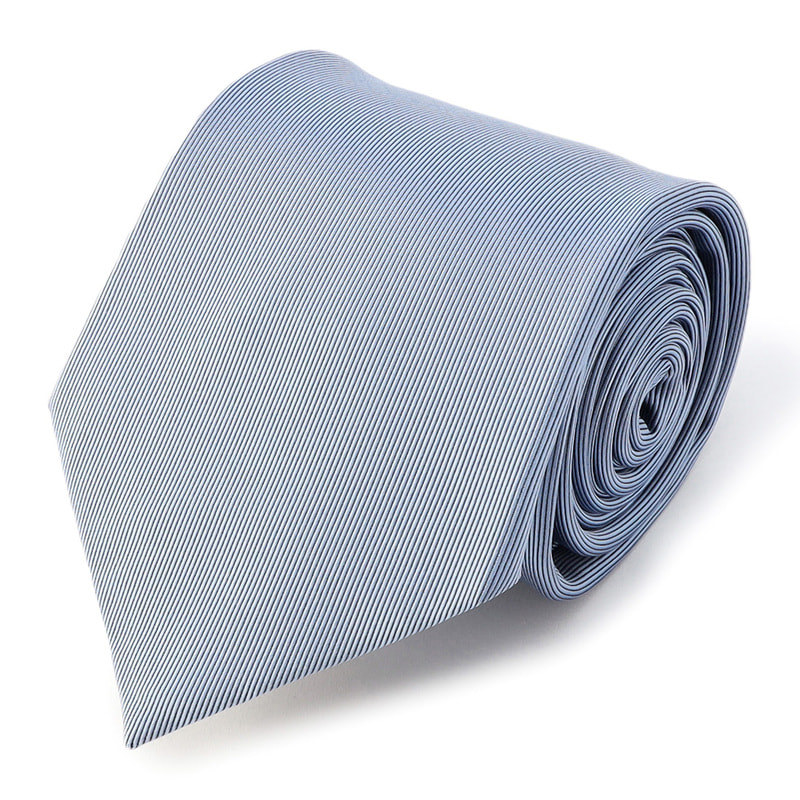 BARNEYS NEW YORK ソリッドタイ LIGHT BLUE