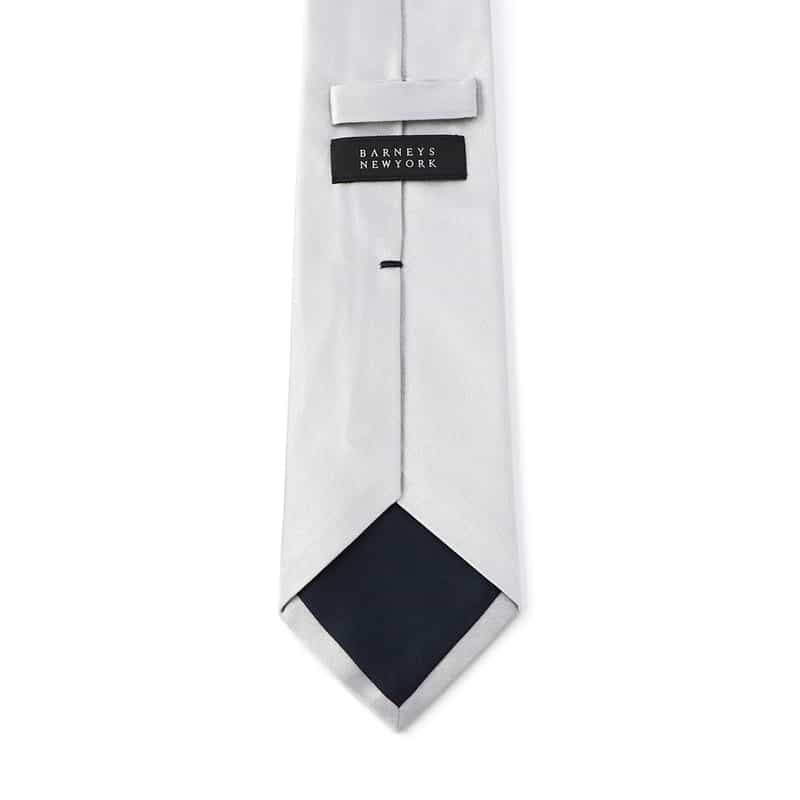 BARNEYS NEW YORK ソリッドタイ SILVER