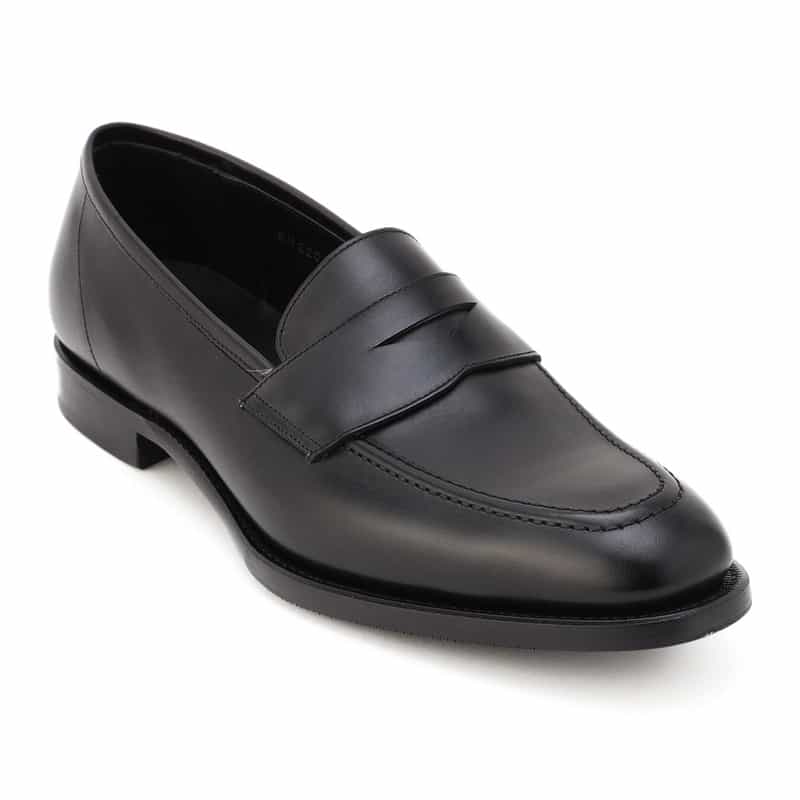 BARNEYS NEW YORK コインローファー BLACK