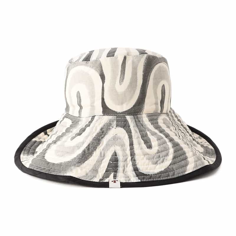 ROMUALDA リバーシブルバスケットハット BLACK