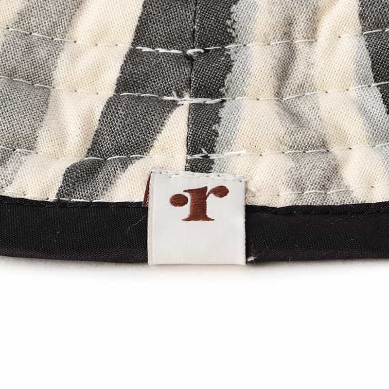 ROMUALDA リバーシブルバスケットハット BLACK