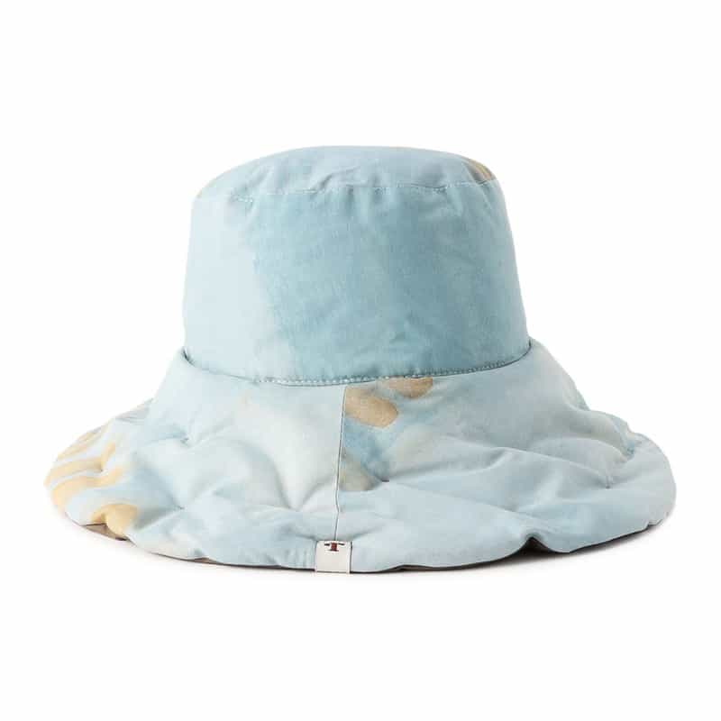 ROMUALDA リバーシブルバスケットハット LIGHT BLUE