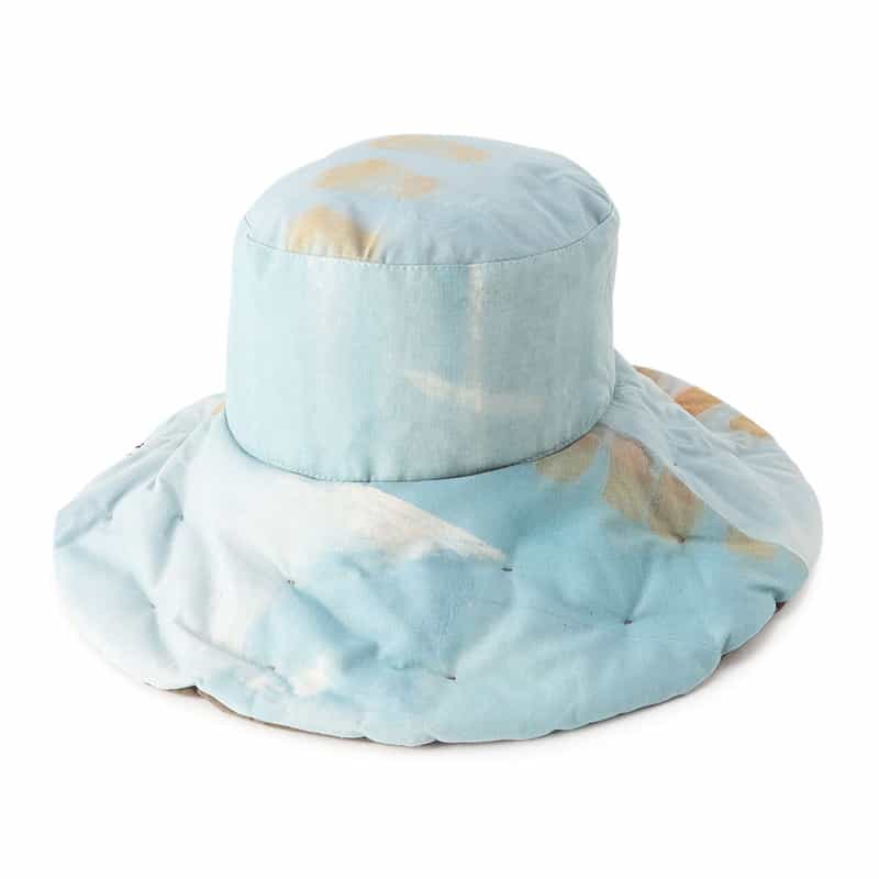 ROMUALDA リバーシブルバスケットハット LIGHT BLUE