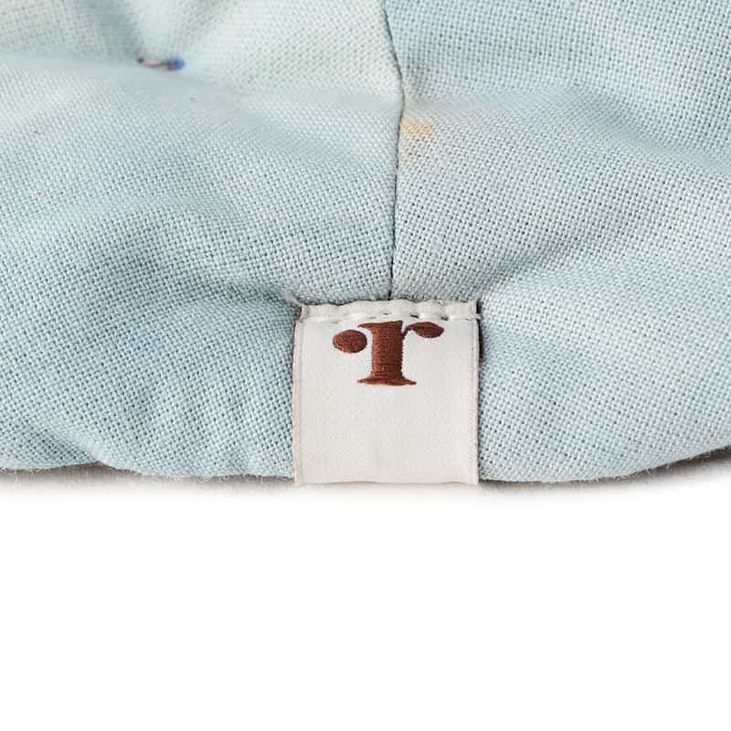 ROMUALDA リバーシブルバスケットハット LIGHT BLUE