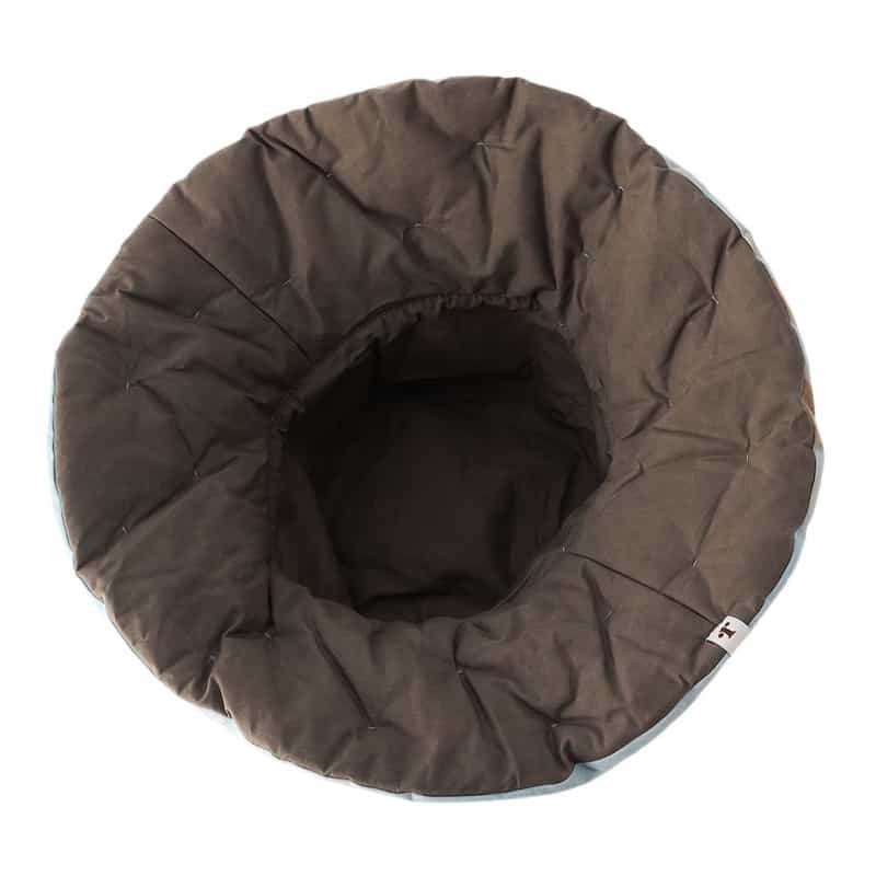 ROMUALDA リバーシブルバスケットハット LIGHT BLUE