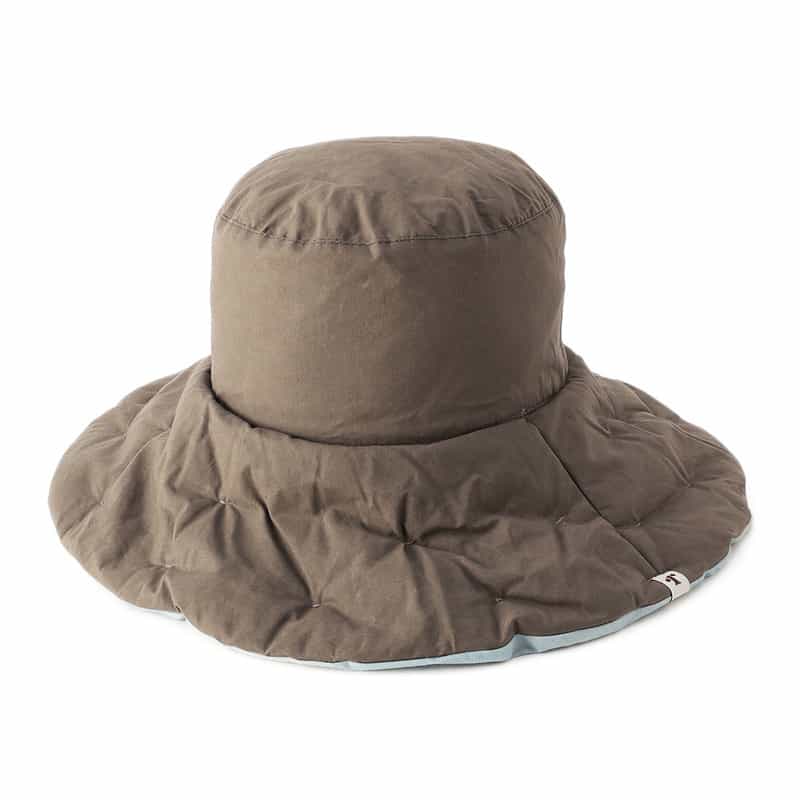 ROMUALDA リバーシブルバスケットハット LIGHT BLUE