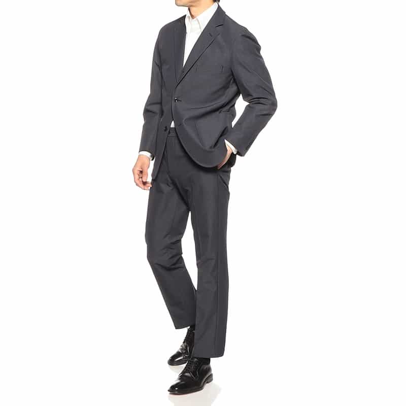 BARNEYS NEW YORK セットアップナイロンストレッチジャケット GRAY