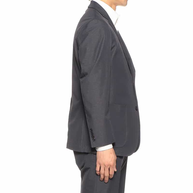 BARNEYS NEW YORK セットアップナイロンストレッチジャケット GRAY