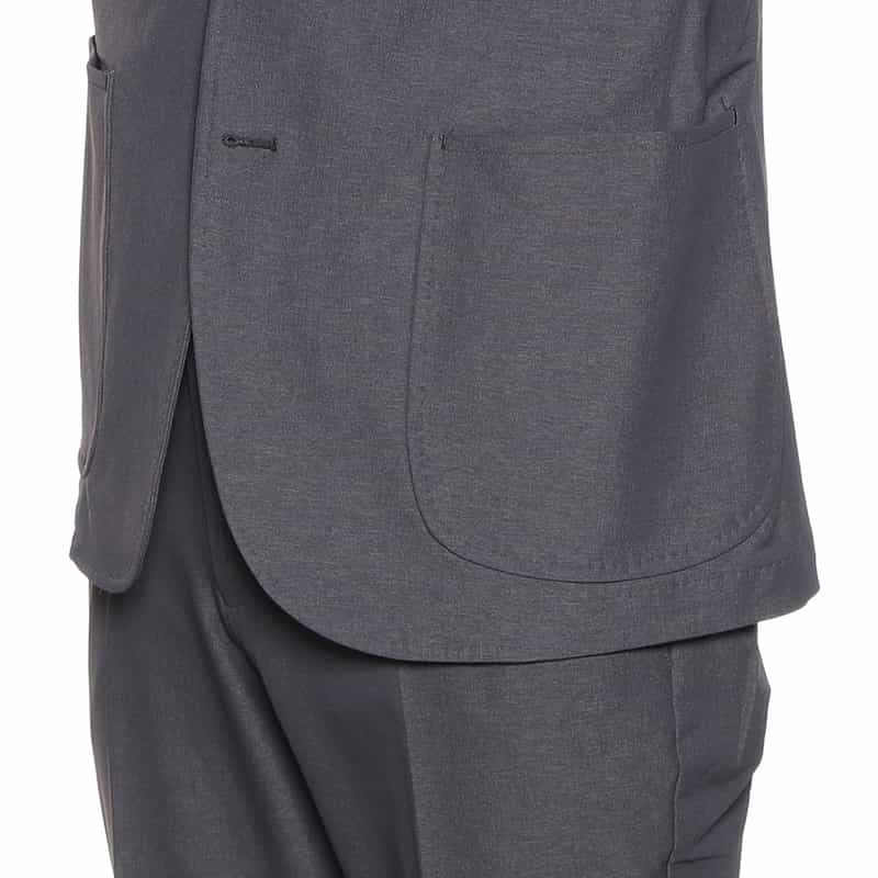BARNEYS NEW YORK セットアップナイロンストレッチジャケット GRAY