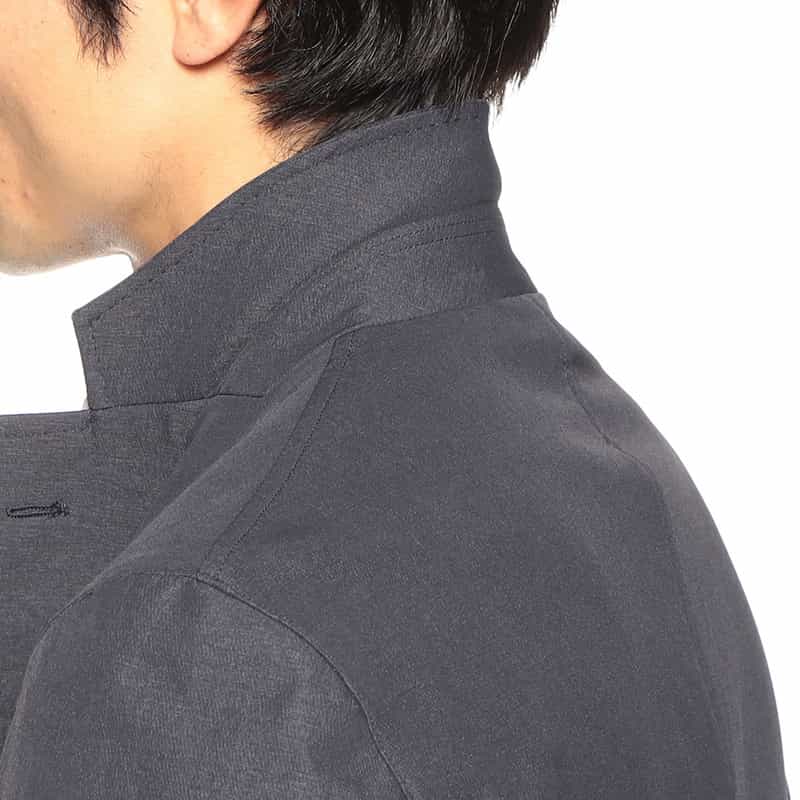 BARNEYS NEW YORK セットアップナイロンストレッチジャケット GRAY