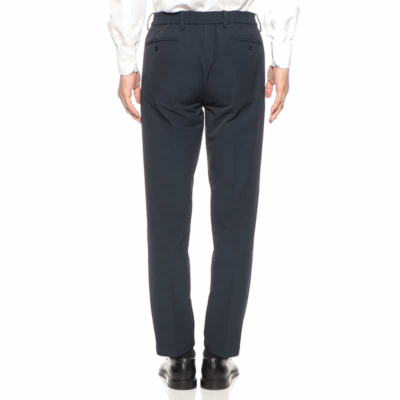 BARNEYS NEW YORK セットアップナイロンストレッチイージーパンツ NAVY