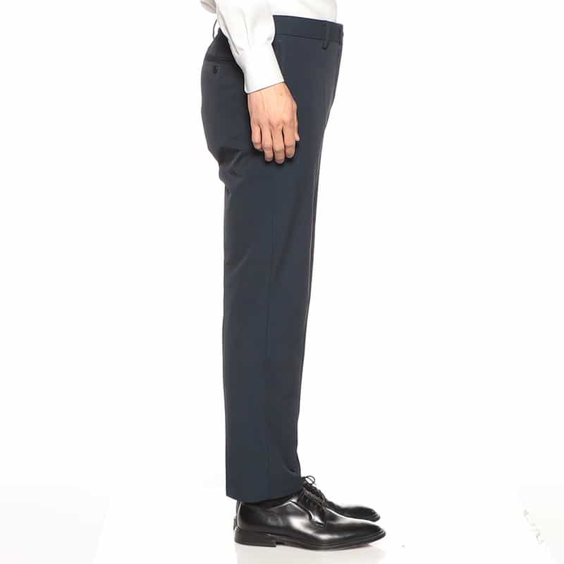 BARNEYS NEW YORK セットアップナイロンストレッチイージーパンツ NAVY